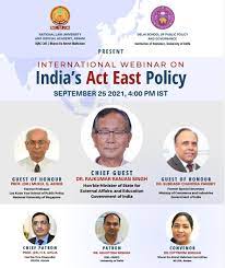 Webinar On Act East Policy - UPSC Notes