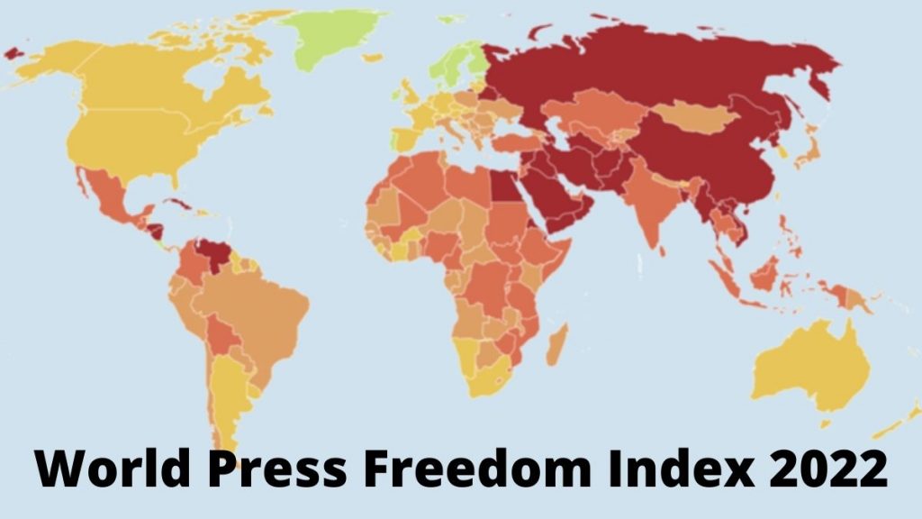 World Press Freedom Index 2022 UPSC Notes