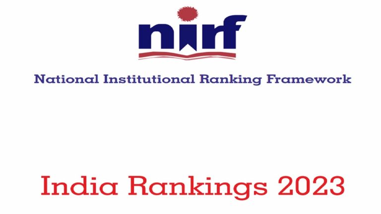 National Institutional Ranking Framework NIRF 2023 CrackitToday Affairs   NIRF 2023 768x432 